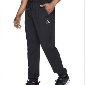 EUC Reebok Size Small Black Pathfinder Joggers Sweatpants!